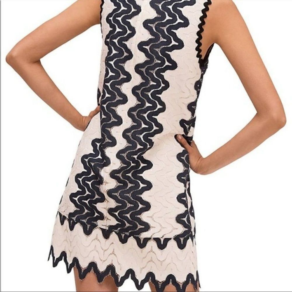 Kate Spade Sand Dune Lace Shift Dress Mini 6 - Picture 4 of 6